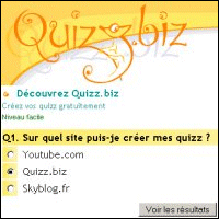 Créez des quizz