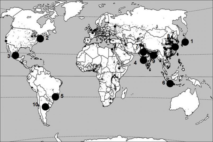Les Grandes Métropoles Mondiales. Quiz Villes, Monde Entier Les grandes métropoles mondiales. Quiz