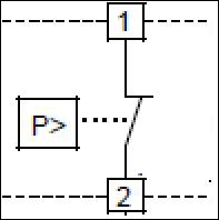 Symbole pressostat