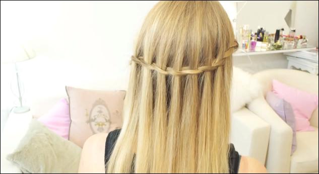 coiffure tresse tour de tete