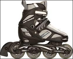 Patin a roulette invention