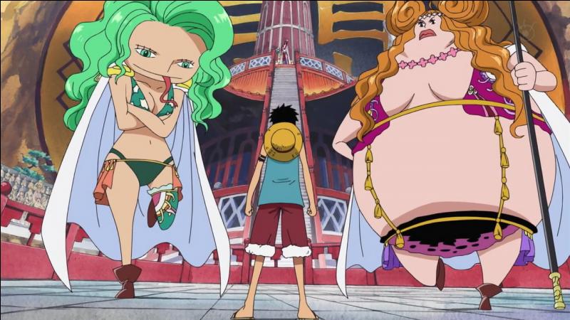 Rencontre luffy hancock
