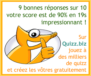 Créez des quiz