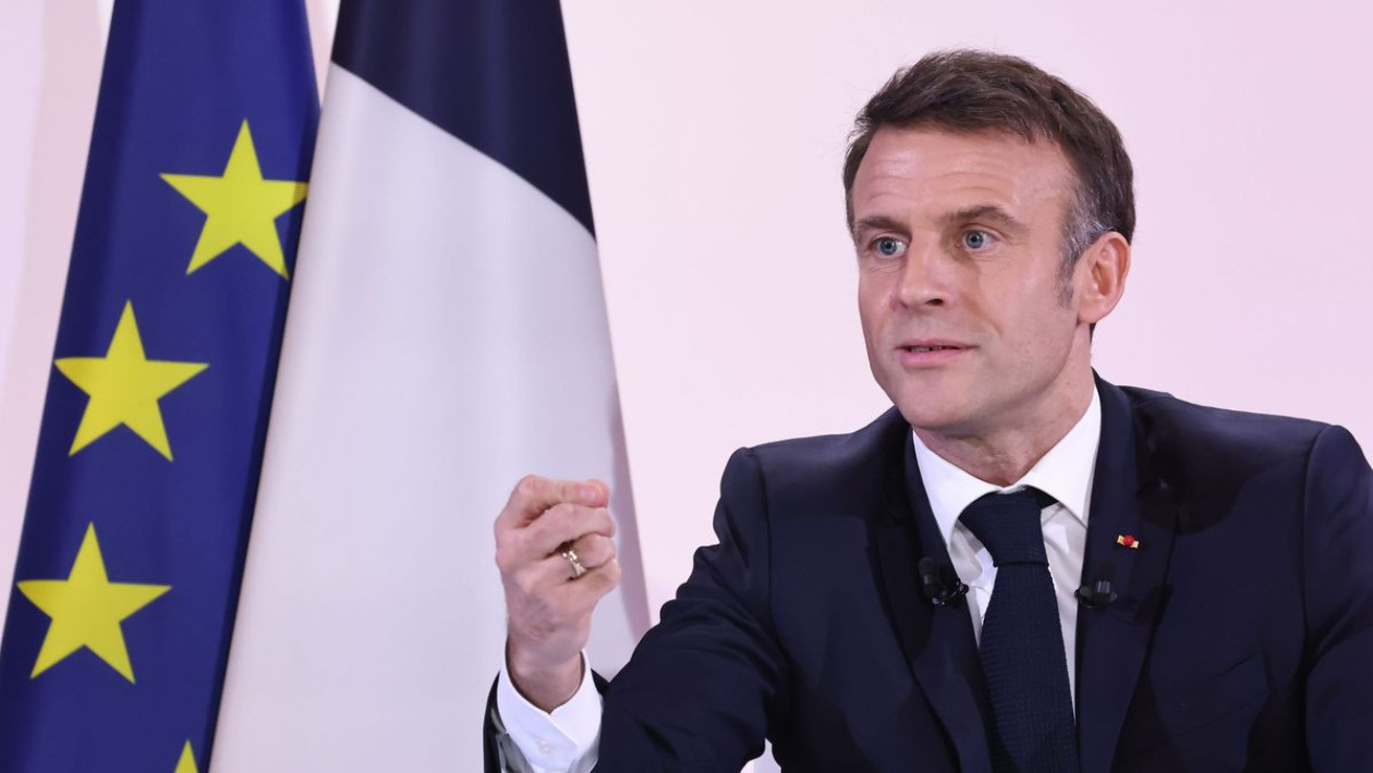 Confrence de Presse d'Emmanuel Macron, le 16 janvier 2024
