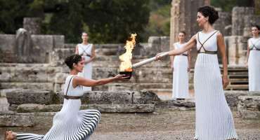 Olympisme : La flamme et la venue de l'Homme