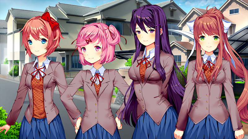 TEST DOKI DOKI Literature Club Plus! : Méfiez vous des apparences !!!