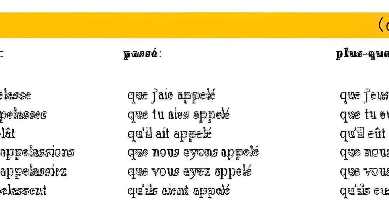 Quiz La conjugaison