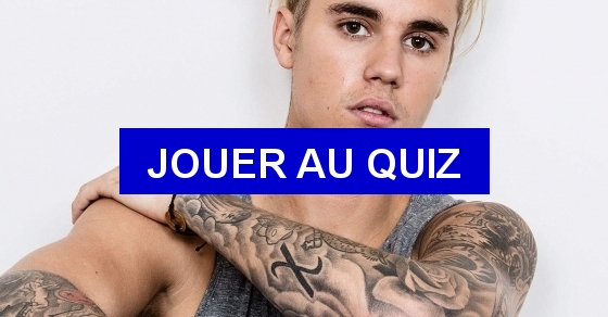 Quiz Justin Bieber