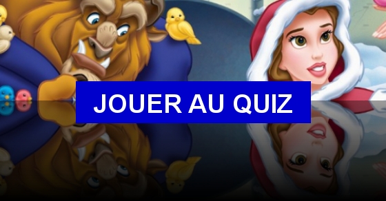 Quiz La Belle Et La Bete