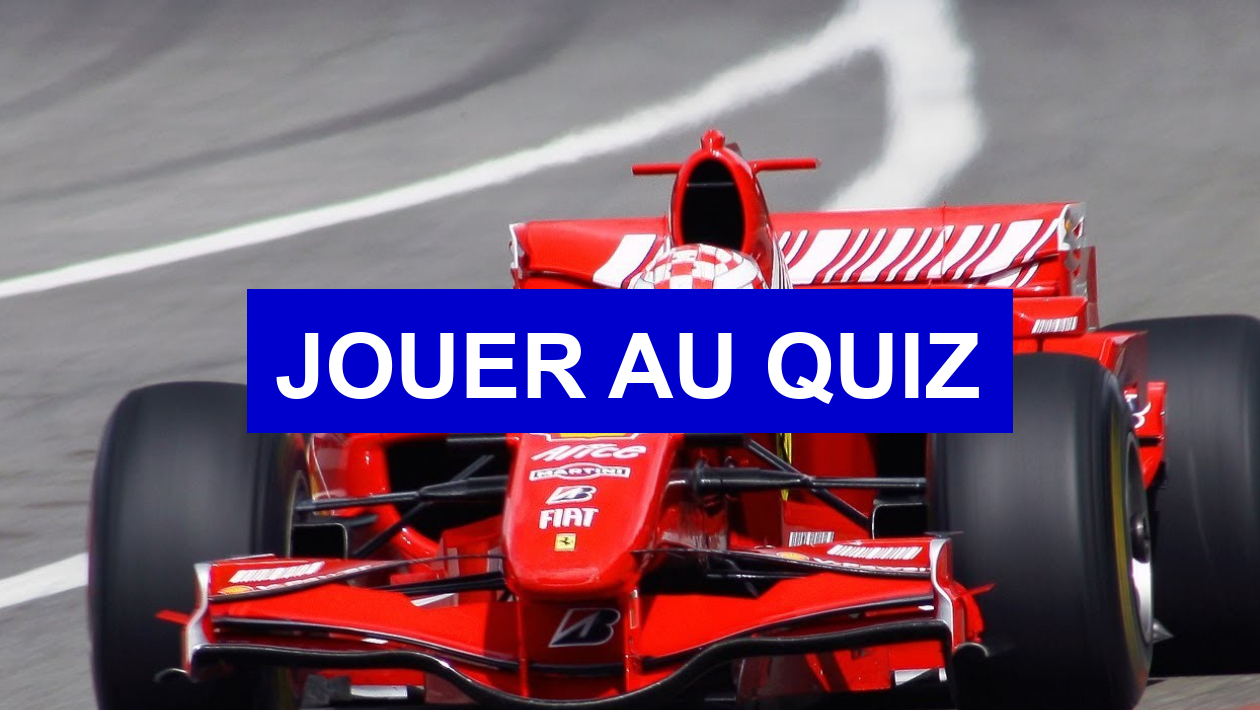 Quiz Formule 1