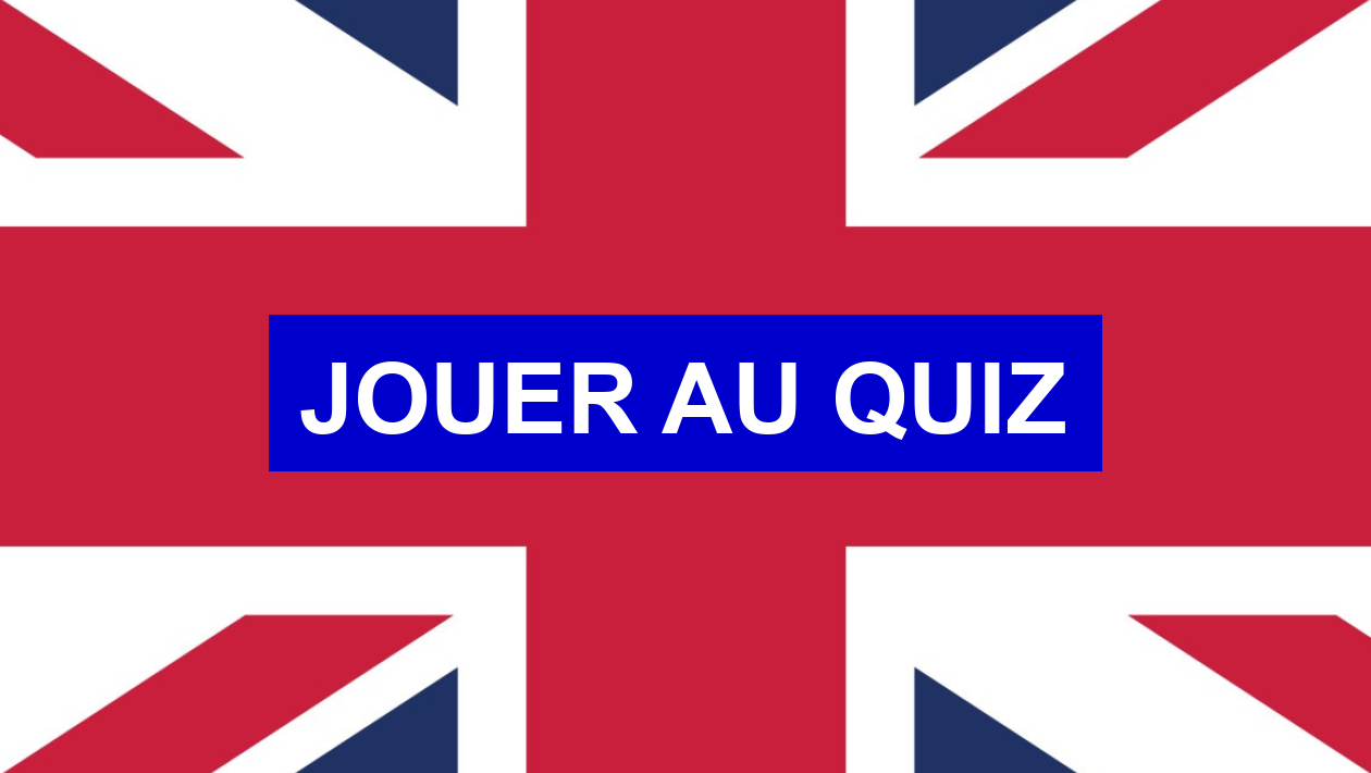 Quiz Anglais
