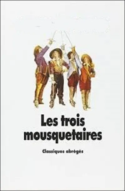 Répondez par vrai ou par faux.
Alexandre Dumas est l'auteur de ce livre.