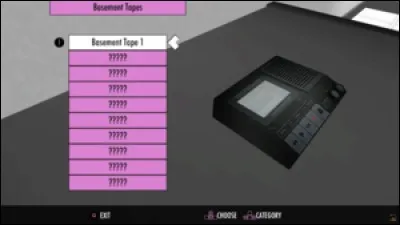 Sur quoi nous informent les cassettes trouvées dans le jeu ?