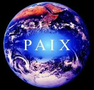 Comment dit-on le mot "paix" en anglais ?