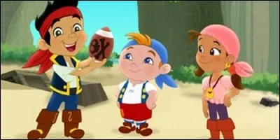 Dans "Jake et les Pirates du pays imaginaire", de qui Jake, Izzy et le Fris&eacute; sont-ils les enfants ?