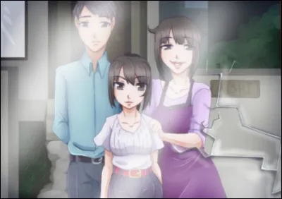 Où sont les parents d'Ayano, d'après ce qu'elle dit ?