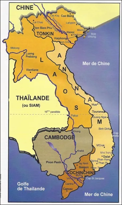 Le début de la guerre d'Indochine c'était en :