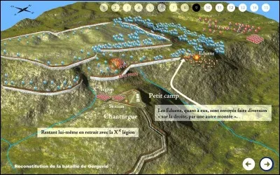 La bataille de Gergovie c'était en :