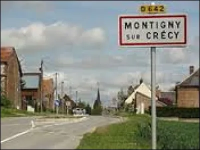Le village Axonais de Montigny-sur-Crécy se situe en région ...