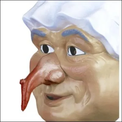 Une verrue sur le nez, une pomme, est-ce que ça te dit quelque chose ?