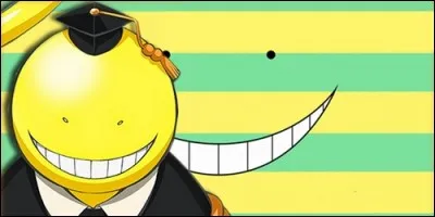 Dans "Assassination Classroom", qu'est-ce que Koro-sensei a détruit ?