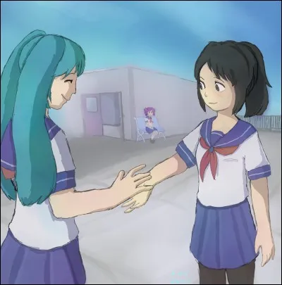 Quelle est la quête que Saki Miu demande à Yandere Chan's (Ayano) ?