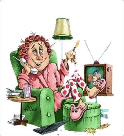 C'est Maman ! On en a pour une heure ! Et pour mon quiz...