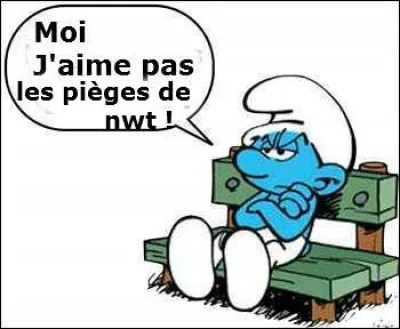 Je pressens que la dernière question est un piège !