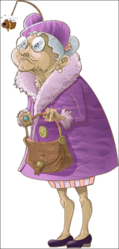 C'est la voisine ! J'espère qu'elle ne va pas s'éterniser et qu'elle va ...