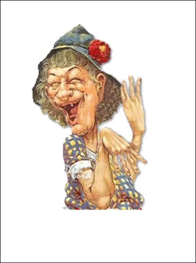 Sa robe est toute frippée (y a pas que la robe du reste !), elle devrait...