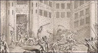 En 1792, dans un contexte de panique générale provoquée par l'invasion austro-prussienne, puis par des rumeurs d'un complot interne, les révolutionnaires vont dans les prisons parisiennes et jugent à la hâte les prisonniers. 1300 seront condamnés à mort et 150 dans le restant du pays. Cela se passa du 02 au 06, mais de quel mois, restant dans l'histoire comme "Les massacres de..." ?