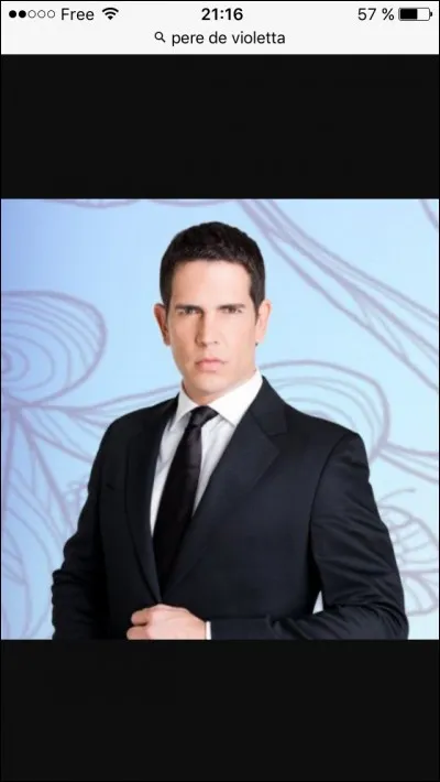 Avec combien de personnes Germán (père de Violetta) s'est-il marié ?