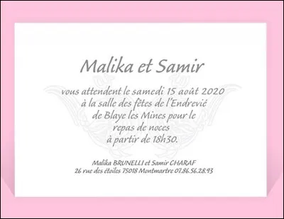 Quelle célébrité aimeriez-vous inviter ?