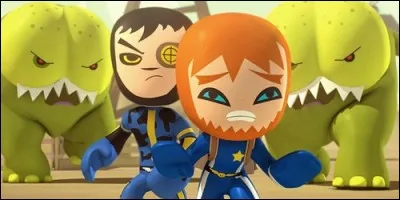 Dans "Mutant Busters", en quoi la Terre a-t-elle été transformée à cause de la pollution ?