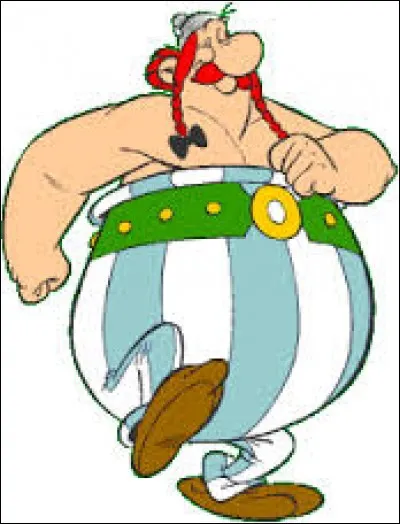 Quelle est la couleur des cheveux d'Astérix ?