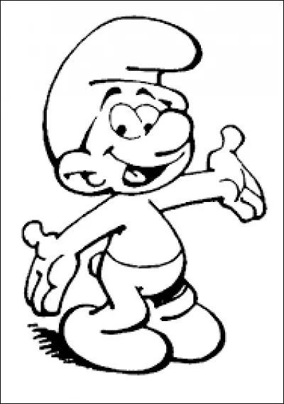 Quelle est la couleur de la peau des schtroumpfs ?