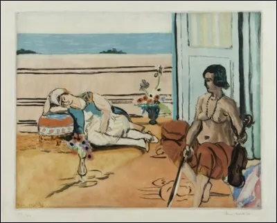 A qui appartient "Odalisque sur la terrasse" ?