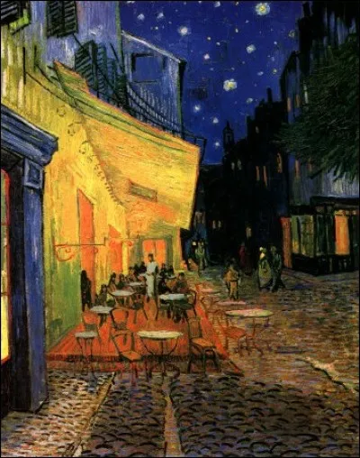 A qui doit-on "Terrasse de café la nuit" ?