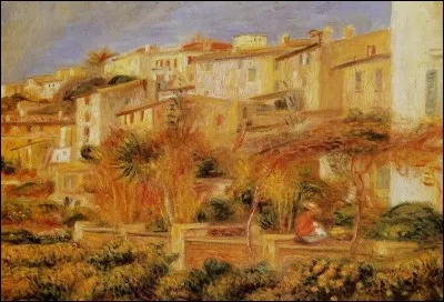 Qui a réalisé "Terrasses à Cagnes" ?