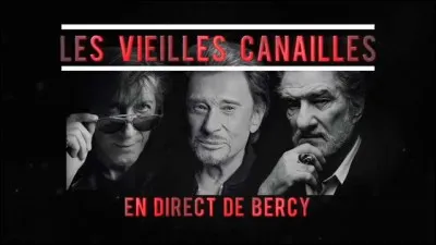Johnny a créé un groupe avec Eddy Mitchell et :