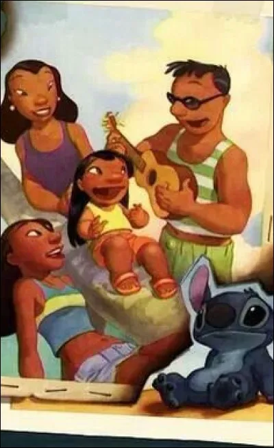 Qui a appris la fameuse phrase « Ohana veut dire... » à Nani et Lilo ?
