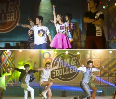 Qui a gagné la 2e manche de la compétition de roller ?