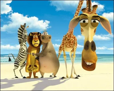 Dans "Madagascar 2", sur l'île de Madagascar où ils s'échouent, quelle espèce animale sympathique rencontrent-ils ?