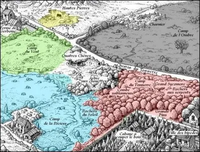 Où se déroule la bataille contre le clan du Vent ?