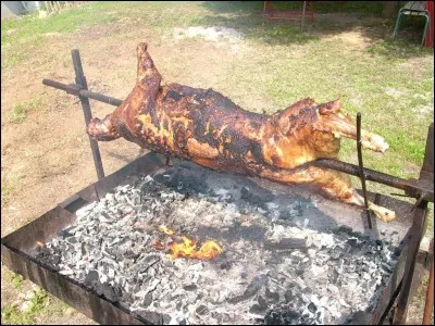 Quel animal fait-on rôtir à la broche pour obtenir un méchoui ?