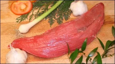 Quel morceau du boeuf a pour homonyme un poisson ?
