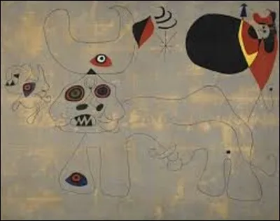 "La Course de taureaux", peinte en 1945, et le deuxième et dernier tableau réalisé sur la corrida par ce peintre surréaliste. Conservé au Centre Pompidou, qui en est l'auteur ?