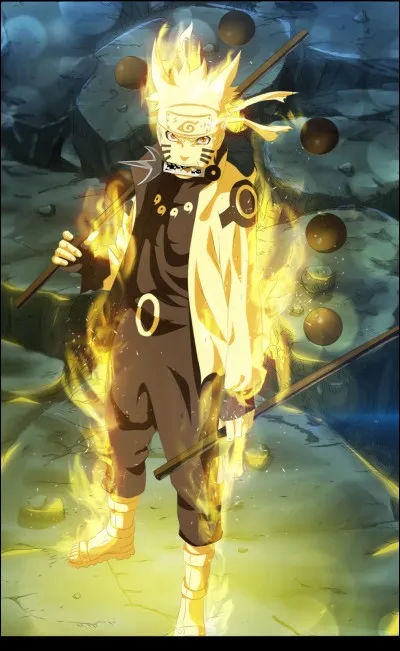 A l'aide de qui Naruto réussit-il à participer à la guerre ?