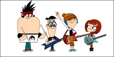 Qui tyrannise le groupe de rock de Corey dans "Grojband" ?