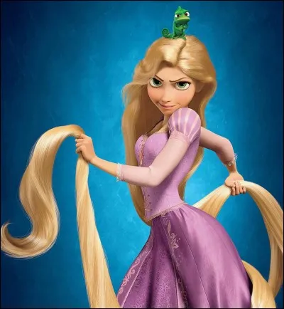 Que découvre Raiponce vers la fin du film ?